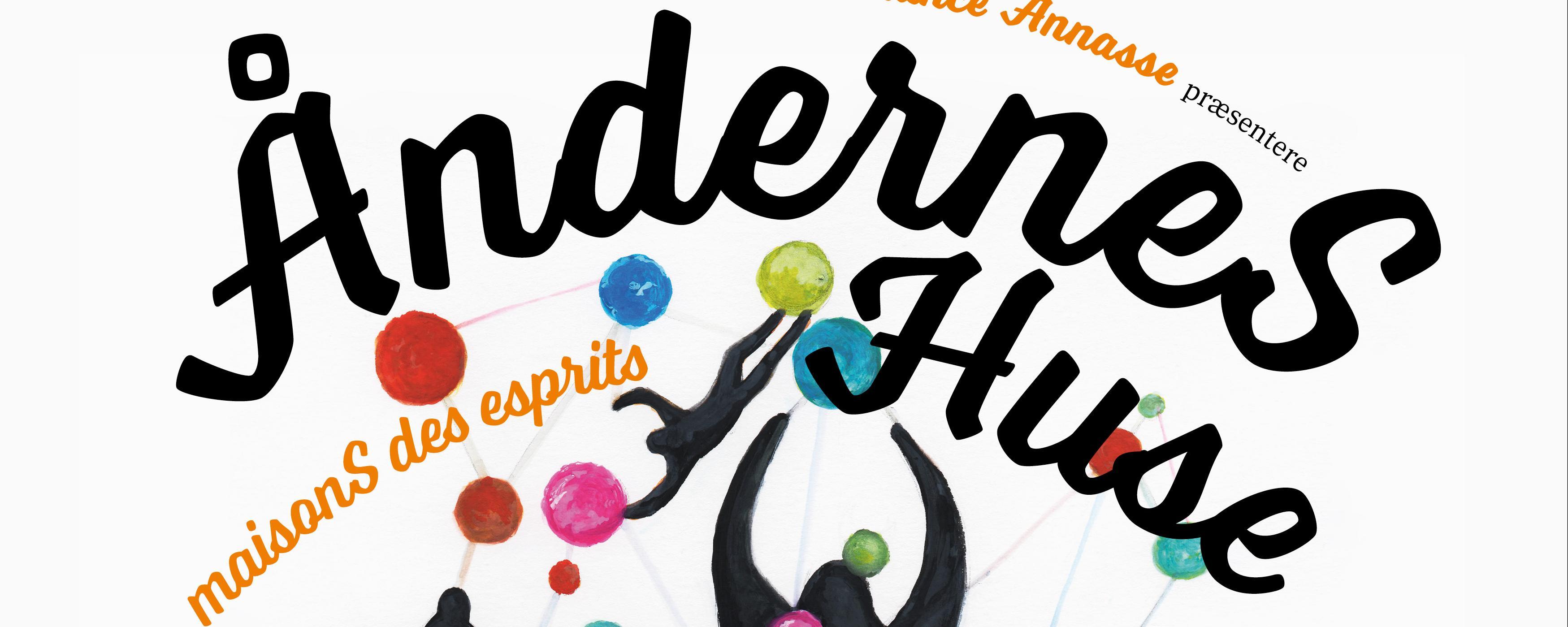 ÅnderneS huse Plakat af udstillingen