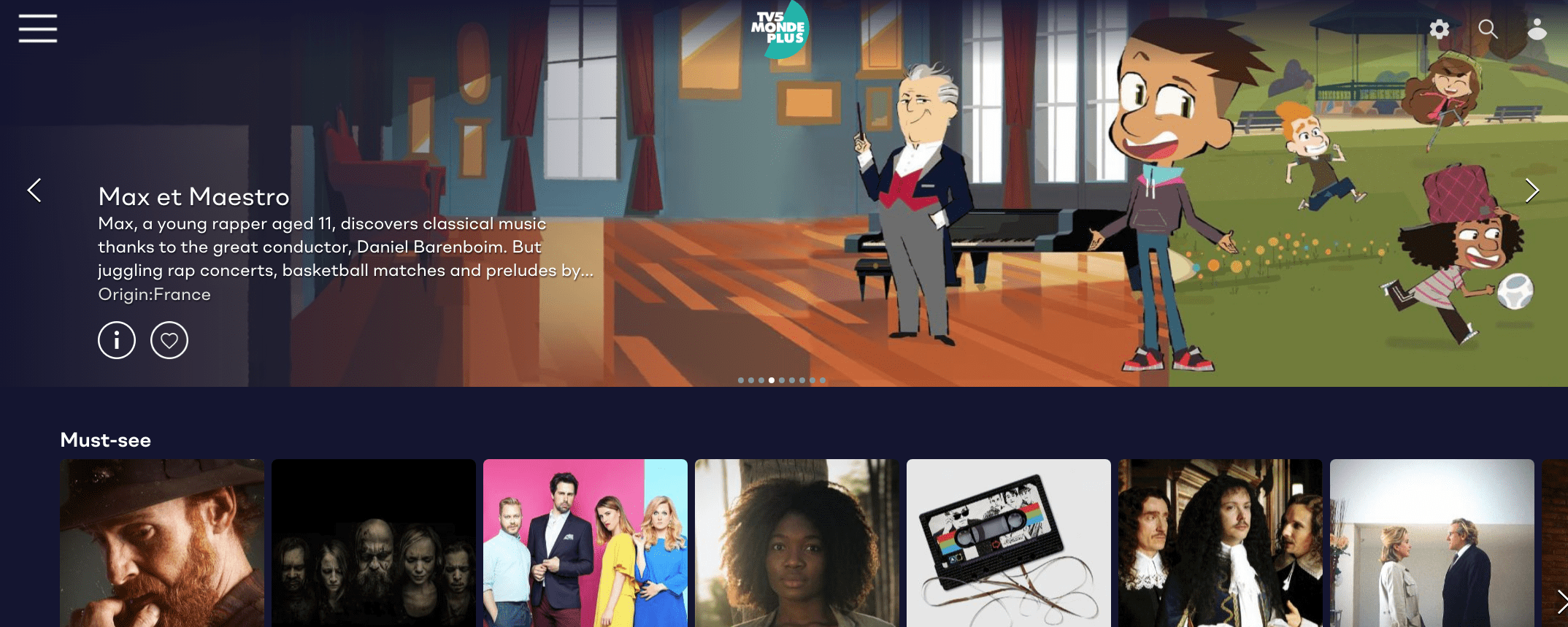 TV5 Monde PLUS TV5 Monde PLUS