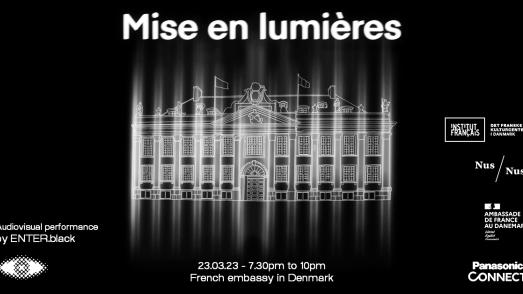 “Mise en Lumières” de la façade du Palais Thott (L'Ambassade de France)